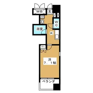 ラムセス大須【4階】の間取り