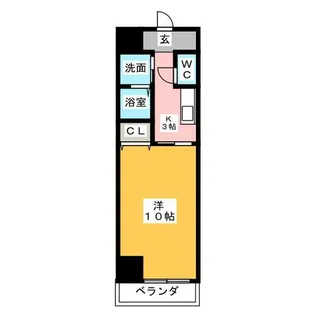 マイステージ則武【2階】の間取り