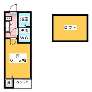 コンパートハウス本陣【2階】の間取り