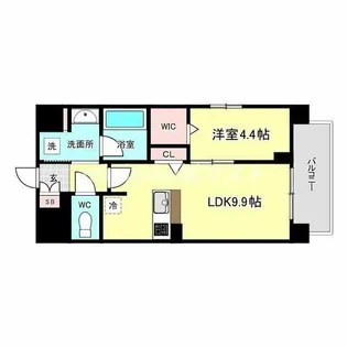 Sunny Place【4階】の間取り