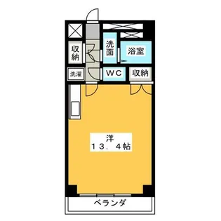 アローン・ノーブルⅡ【2階】の間取り