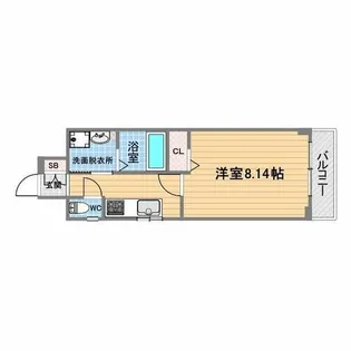 grande甲子園口【2階】の間取り