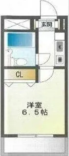 1Kの間取り画像