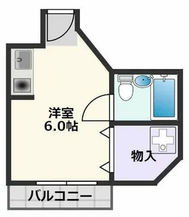 プライムプラザ五月が丘【2階】の間取り