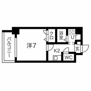SH丸の内【405号室】の間取り