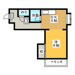 高畑ハイツ【3階】の間取り
