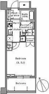 パークアクシス白壁【2階】の間取り