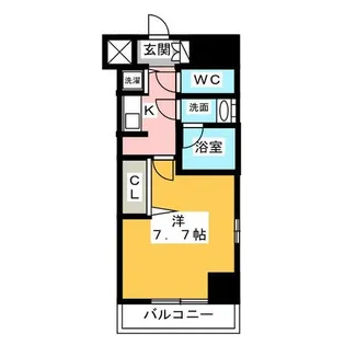 セイワパレス丸の内駅前プレミア【10階】の間取り