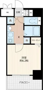 プレサンス難波幸町【9階】の間取り
