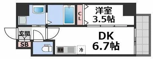 ソルテラス本庄西クレアスト【11階】の間取り