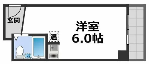 プランデール長田【2階】の間取り