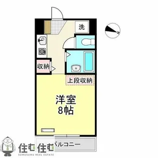 ステップVIII【517号室】の間取り