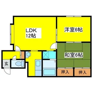 パレーシャル37【202号室】の間取り