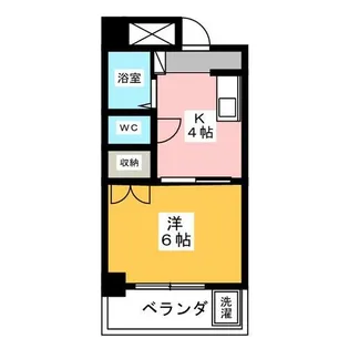 グランソワール千代田【4階】の間取り