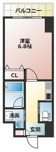 プレジオ都島本通【12階】の間取り