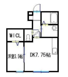 コンフォート大谷A【1階】の間取り