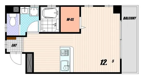 ラ・アステラス【4階】の間取り