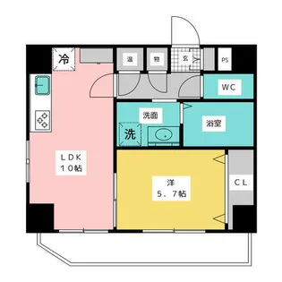Prosperite【6階】の間取り