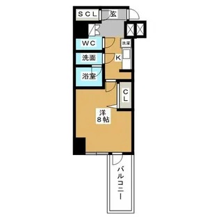 セイワパレス丸の内駅前プレミア【9階】の間取り