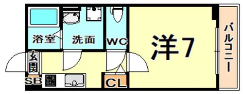 A-style武庫川(エースタイルムコガワ)【2階】の間取り