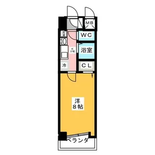 ドゥアージュふきあげ【5階】の間取り