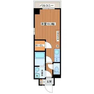 メルベージュ難波サウスⅢ【7階】の間取り