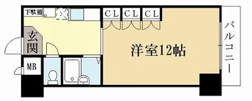 パルスピリア’91【2階】の間取り