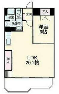 牟呂ハイム【102号室】の間取り