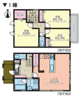 愛知県名古屋市瑞穂区田辺通1丁目【一戸建】の間取り