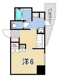 神戸元町NOAH【4階】の間取り