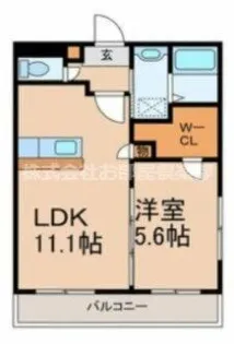 ソフィア21合川【1階】の間取り