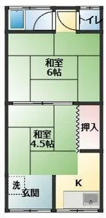 メゾン北新町【2階】の間取り