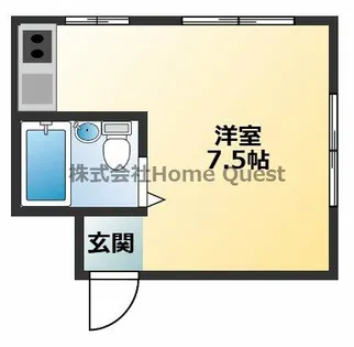 UT安中【101号室】の間取り