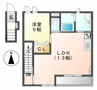 グラン ベル【2階】の間取り