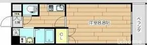 ルーセントパークショア【3階】の間取り