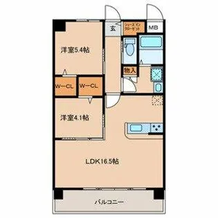 Land Axis【1階】の間取り