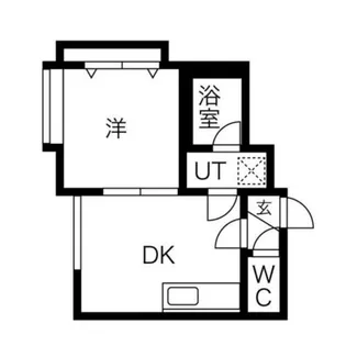 リナコートB【2階】の間取り