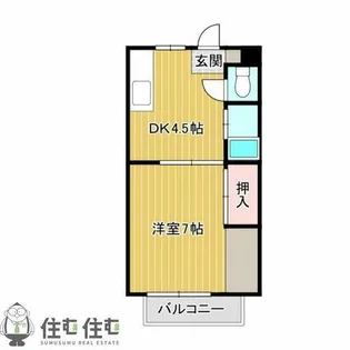 青木ヒルズαー1【1階】の間取り