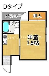 ヴィラおりおの【2階】の間取り
