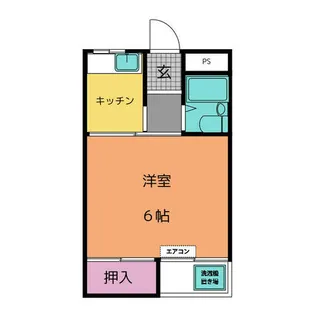 グランデュール【4階】の間取り