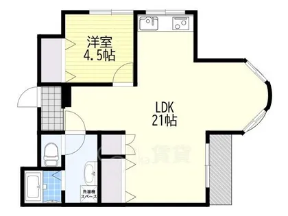 松永マンション【5階】の間取り
