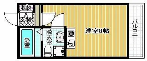 アモルフ第二【3階】の間取り