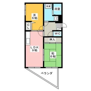 ディーベス23【5階】の間取り