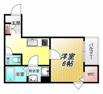 REGIES八尾駅前【1階】の間取り