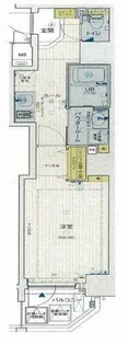 エスライズ天満橋【15階】の間取り