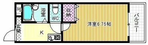 ハイツコニファー【2階】の間取り