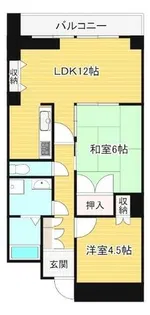 サンライフ中津口【303号室】の間取り