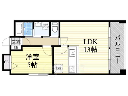 オルゴグラート鶴見【3階】の間取り
