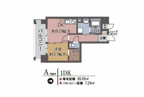 ケイ グレース【2階】の間取り