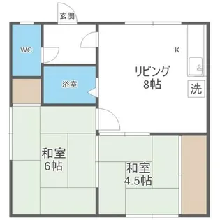 トキワビレッジ【3階】の間取り